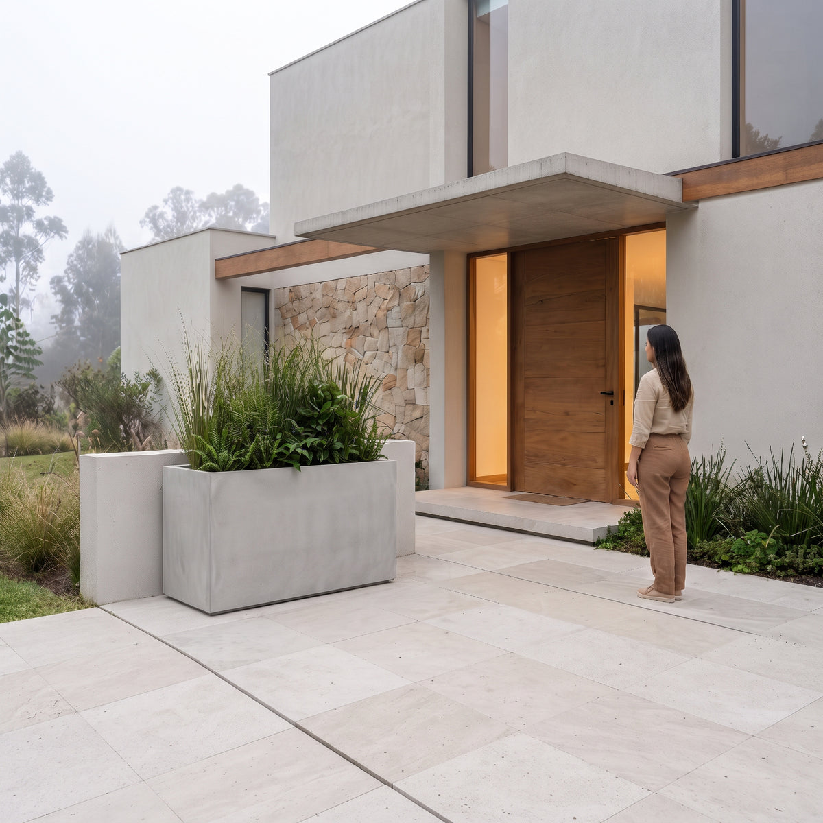 Jardinera en Concreto 110x60x90 cm