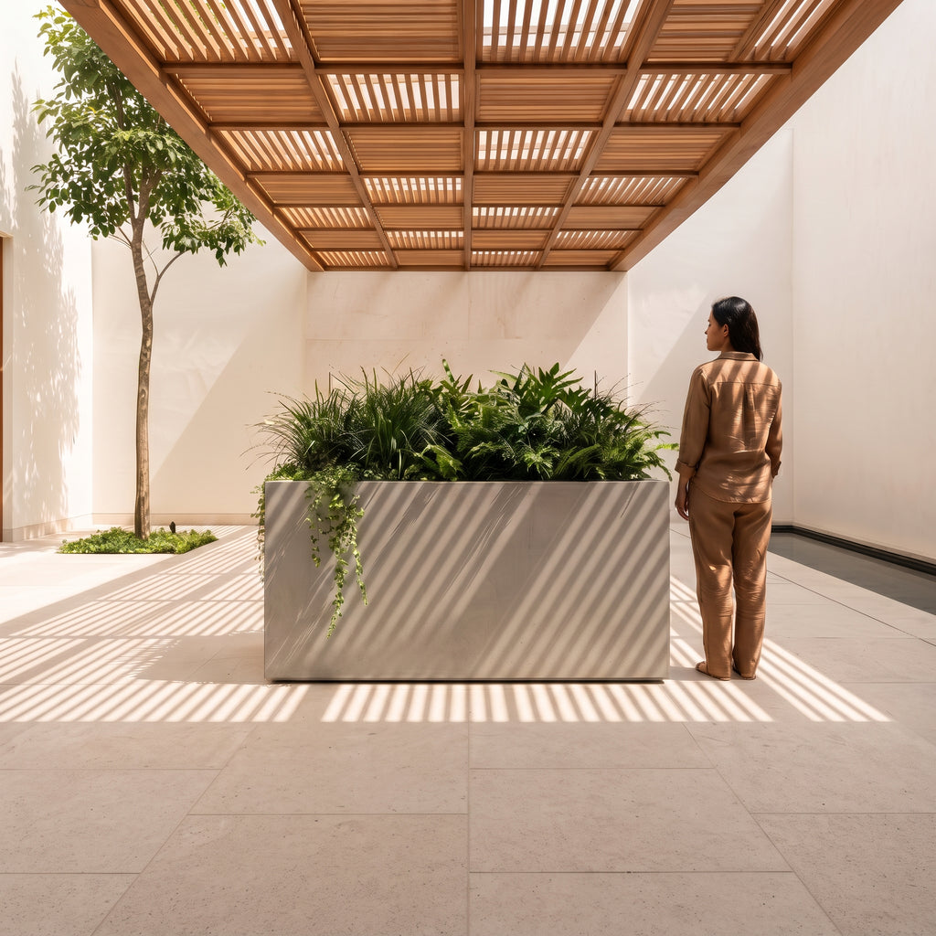 Jardinera en Concreto 110x60x60 cm