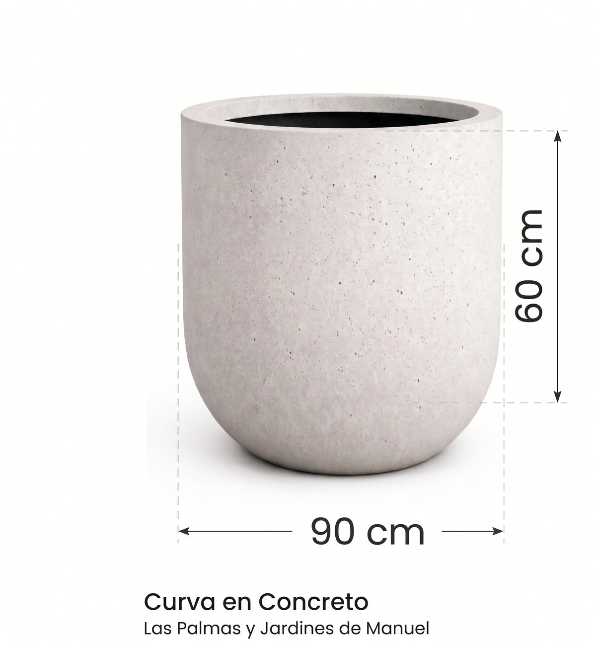 Curva en Concreto 90x60 cm — foto 5 de 5