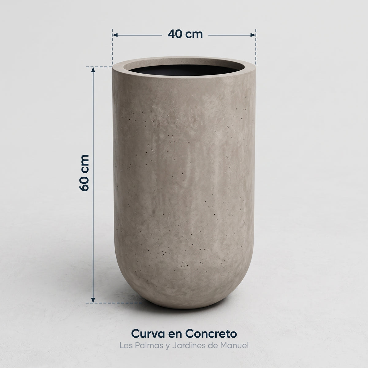 Curva en Concreto 40x60 cm — foto 5 de 5