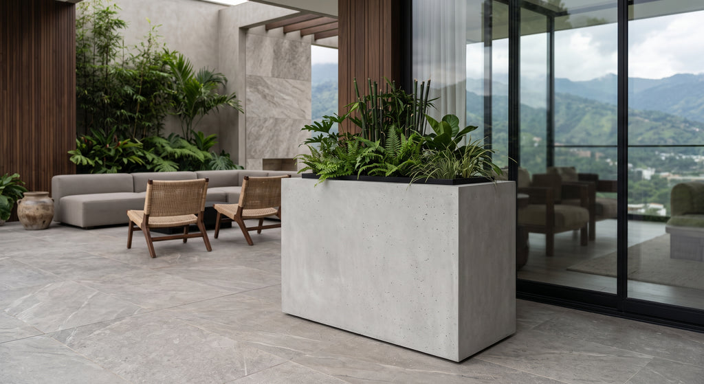 Jardinera en Concreto 110x60x100 cm