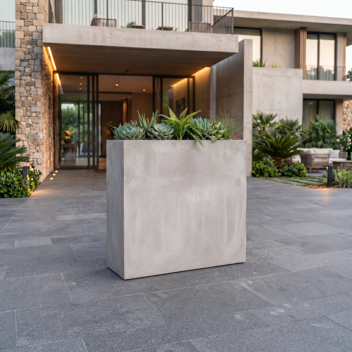 Jardinera en Concreto 110x40x110 cm