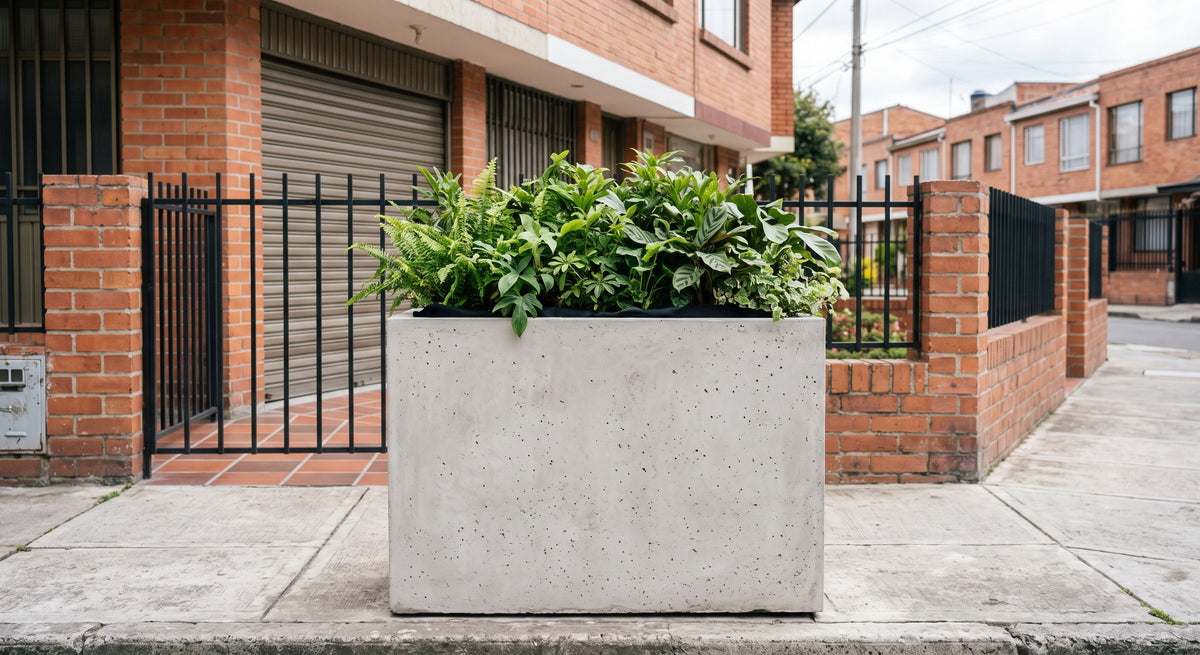 Jardinera en Concreto 100x60x70 cm