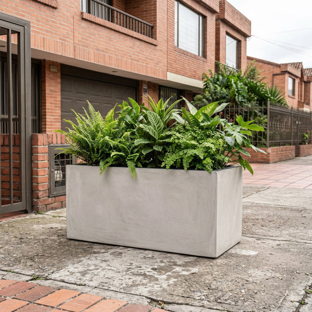 Jardinera en Concreto 100x60x80 cm