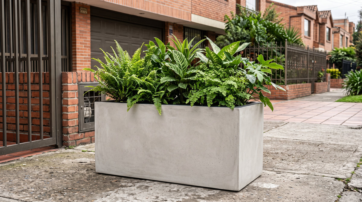 Jardinera en Concreto 100x60x80 cm