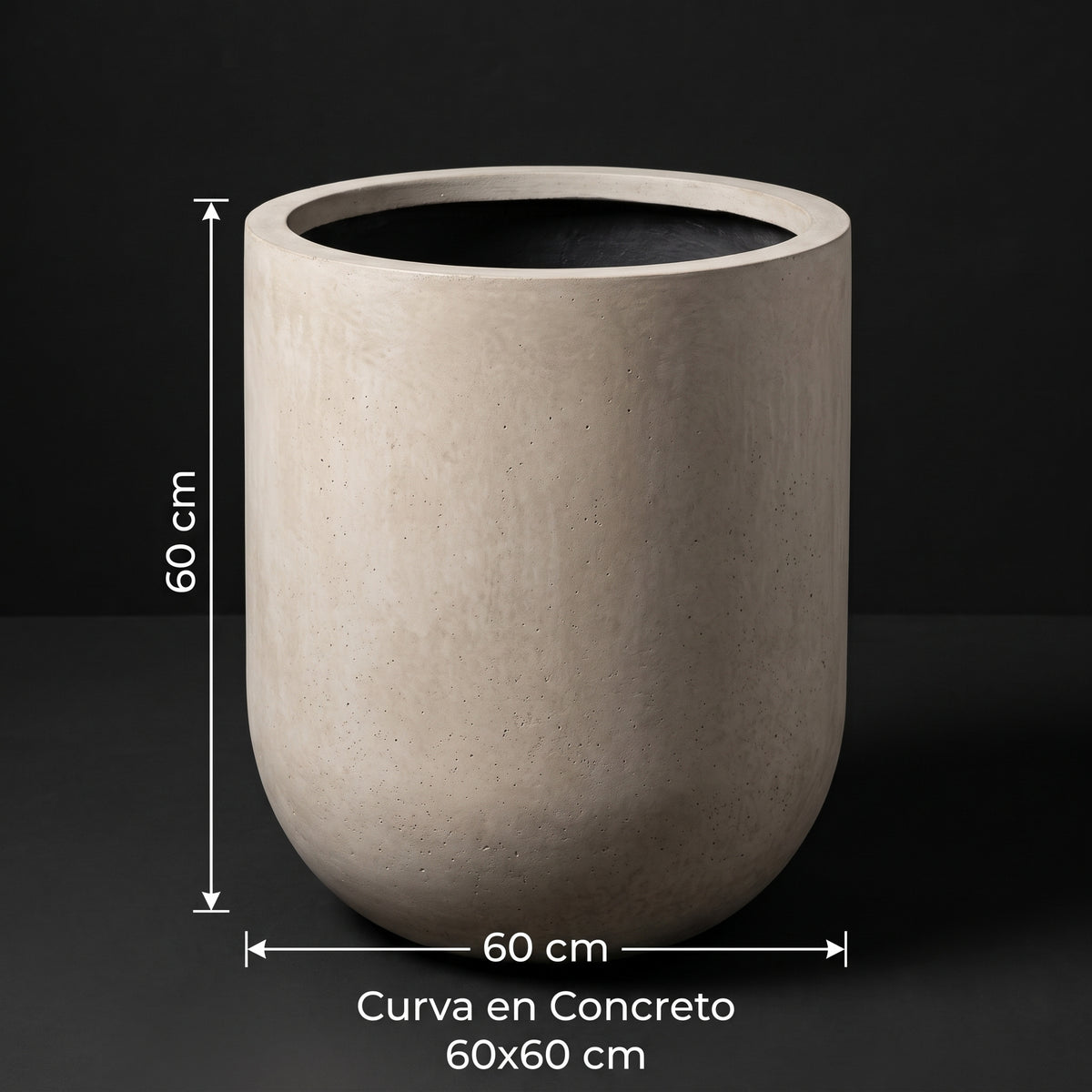 Curva en Concreto 60x60 cm — foto 5 de 5