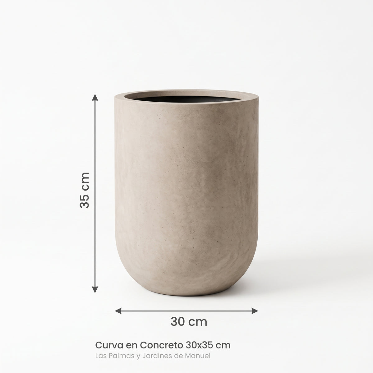 Curva en Concreto 30x35 cm — foto 5 de 5
