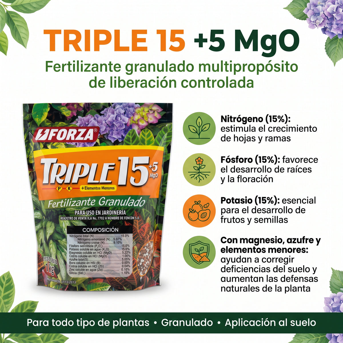Fertilizante Triple 15