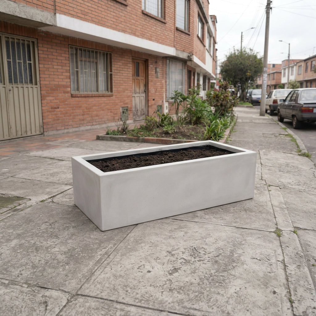 Jardinera en Concreto 100x50x20 cm — foto 2 de 5