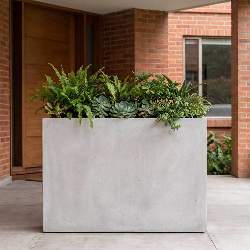 Jardinera en Concreto 110x20x80 cm
