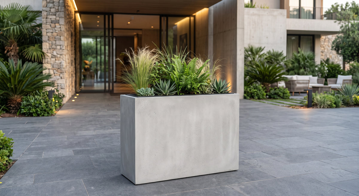 Jardinera en Concreto 110x40x110 cm