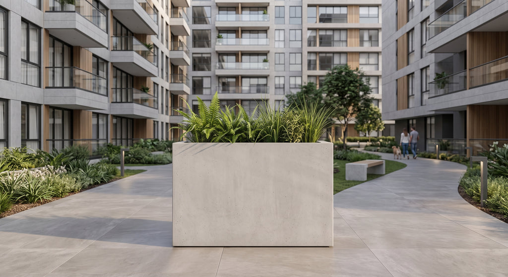 Jardinera en Concreto 110x30x90 cm