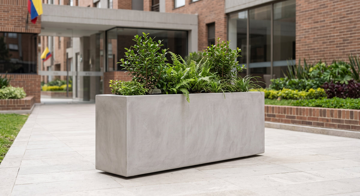 Jardinera en Concreto 110x20x70 cm