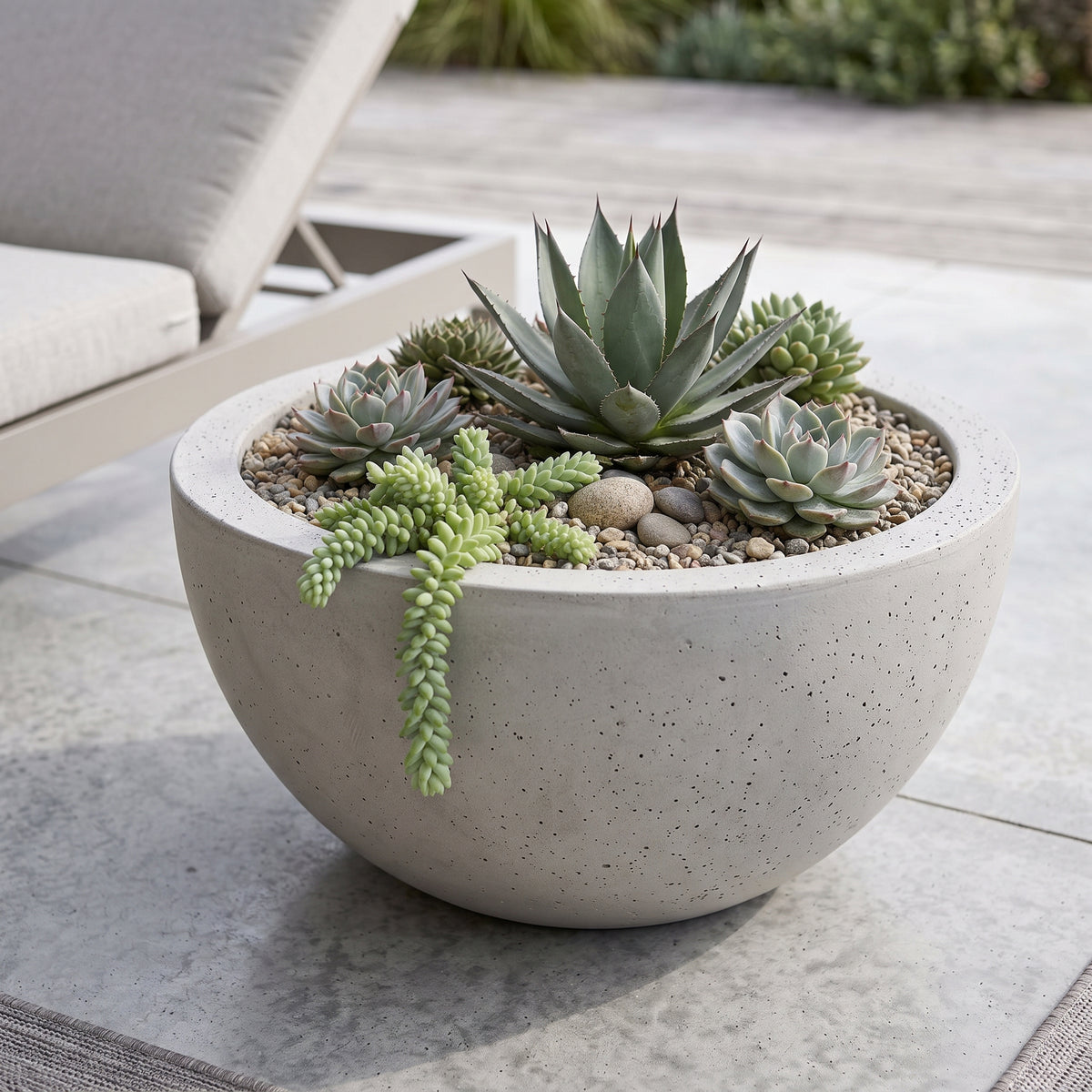 Matera Especial Bowl en Concreto 80x30 cm