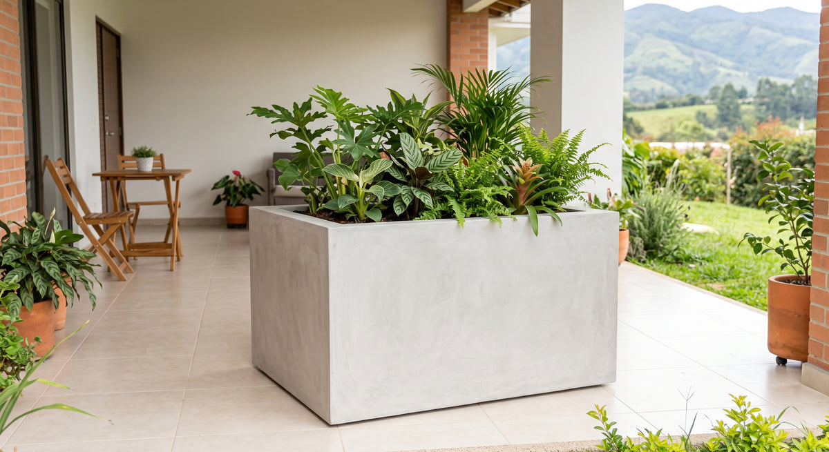 Jardinera en Concreto 100x80x100 cm