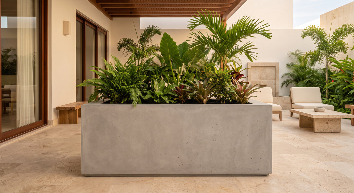 Jardinera en Concreto 110x50x40 cm — foto 4 de 5