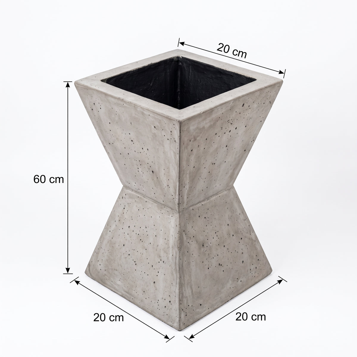 Reloj de arena en Concreto 20x20x60 cm — foto 5 de 5