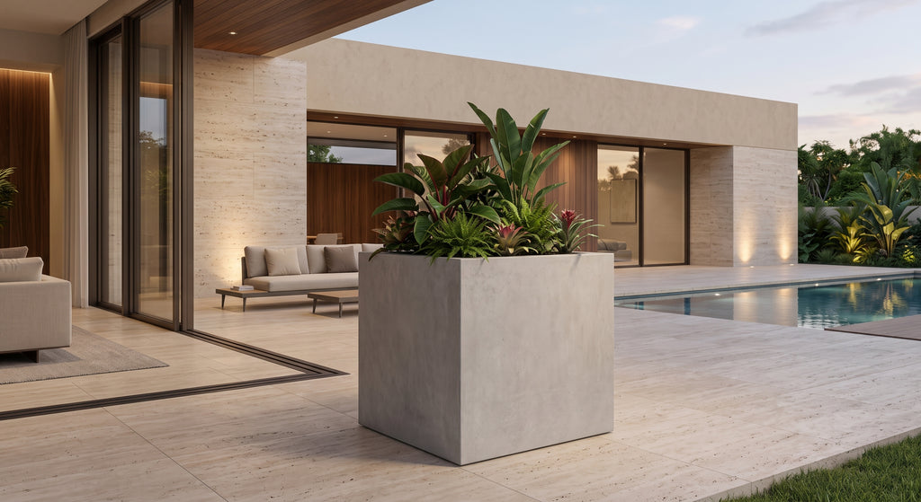 Jardinera en Concreto 100x90x100 cm