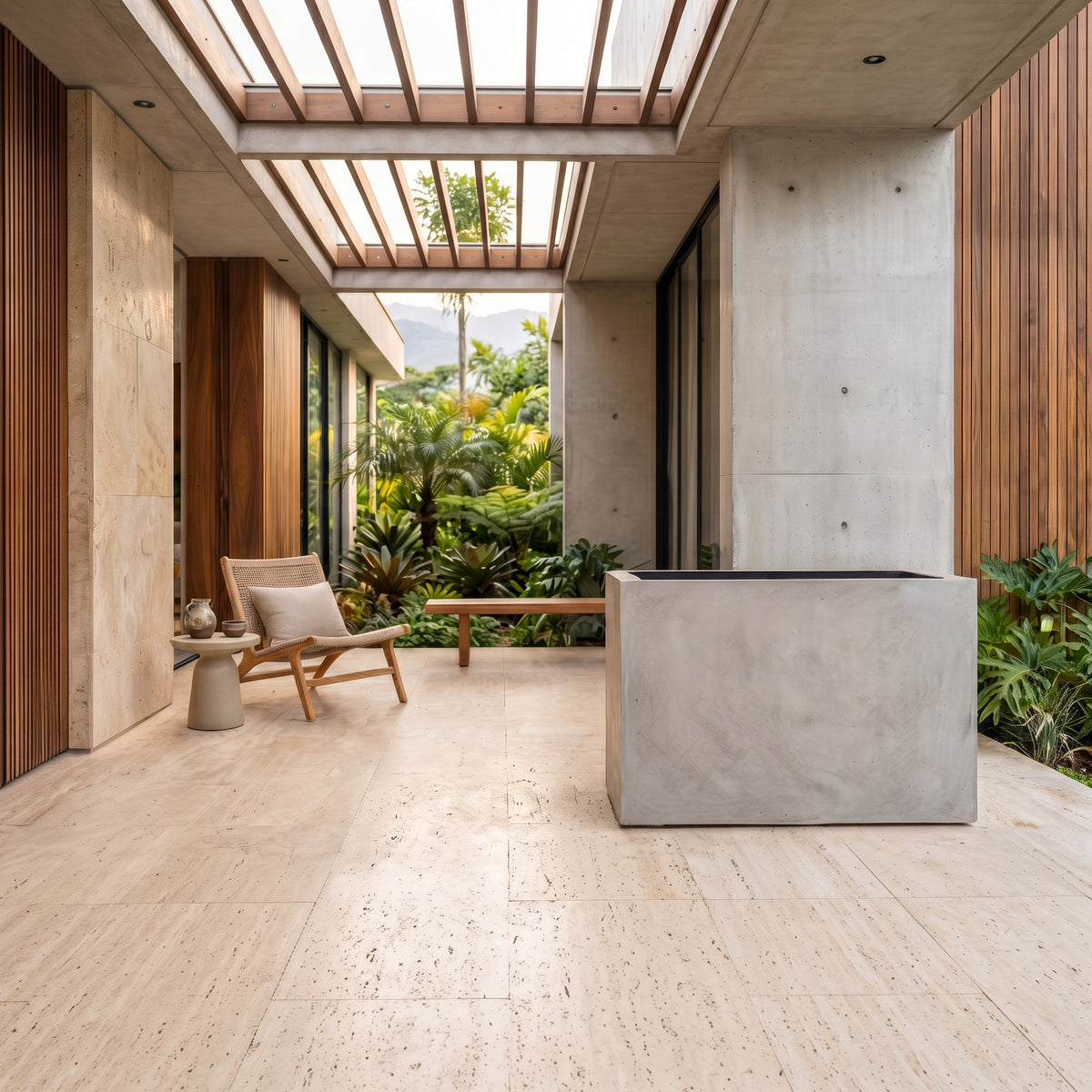 Jardinera en Concreto 110x50x90 cm