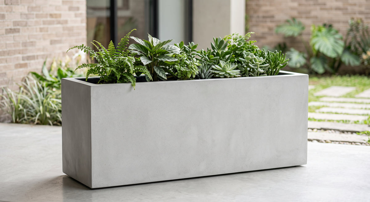 Jardinera en Concreto 110x30x50 cm — foto 4 de 5