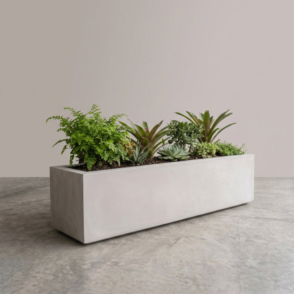Jardinera en Concreto 110x20x30 cm — foto 4 de 5