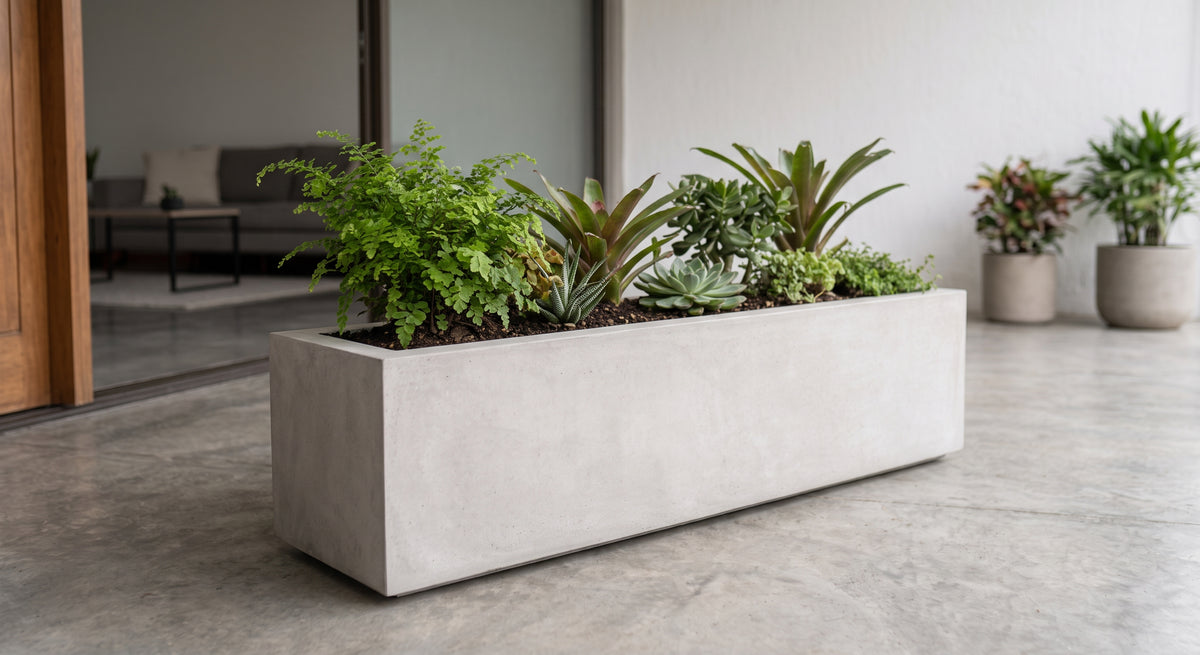Jardinera en Concreto 110x20x30 cm — foto 4 de 5