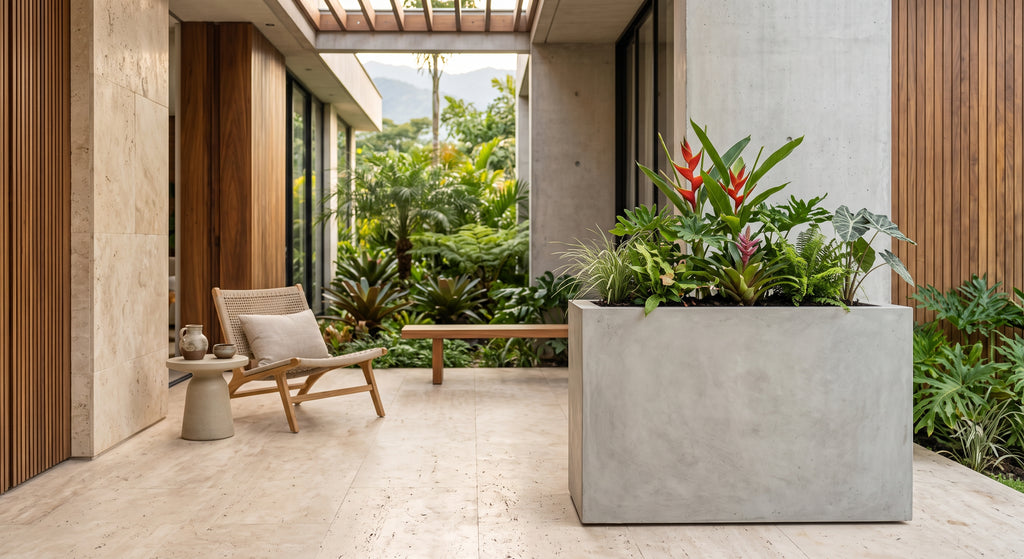 Jardinera en Concreto 110x50x90 cm