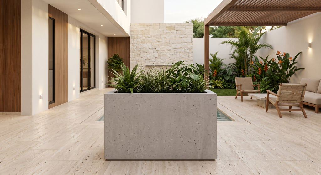 Jardinera en Concreto 110x50x70 cm