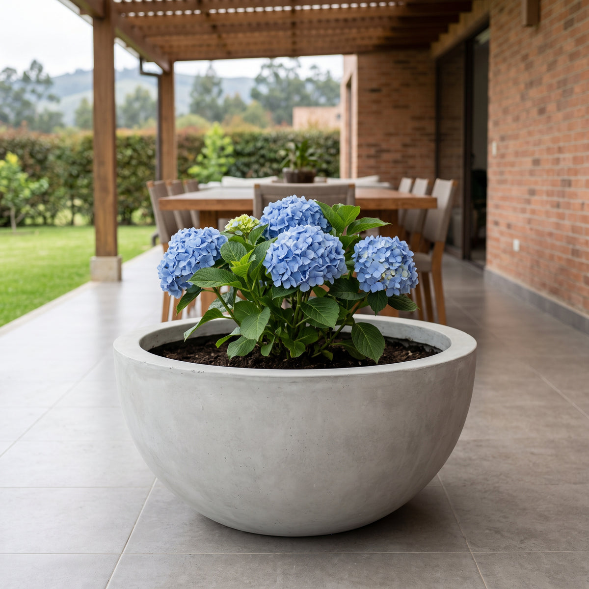 Paila en Concreto 60x30 cm
