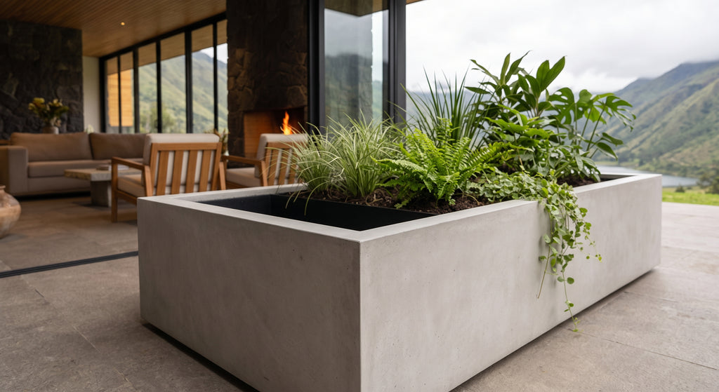 Jardinera en Concreto 110x60x40 cm — foto 4 de 5