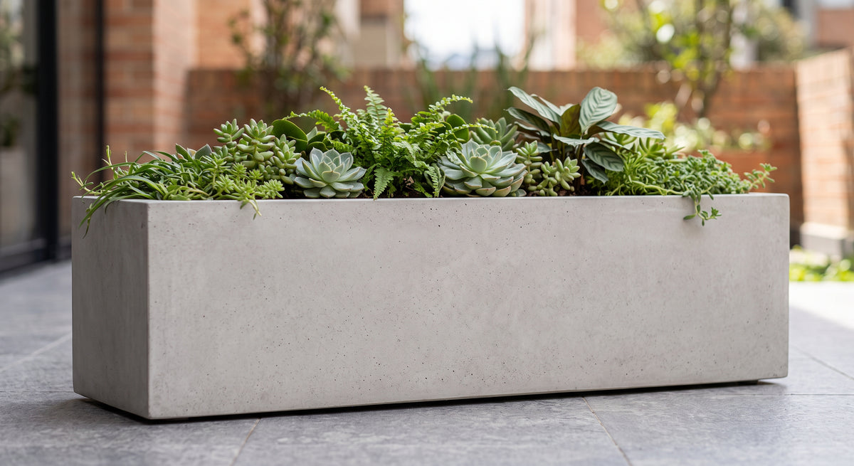 Jardinera en Concreto 110x30x30 cm — foto 4 de 5