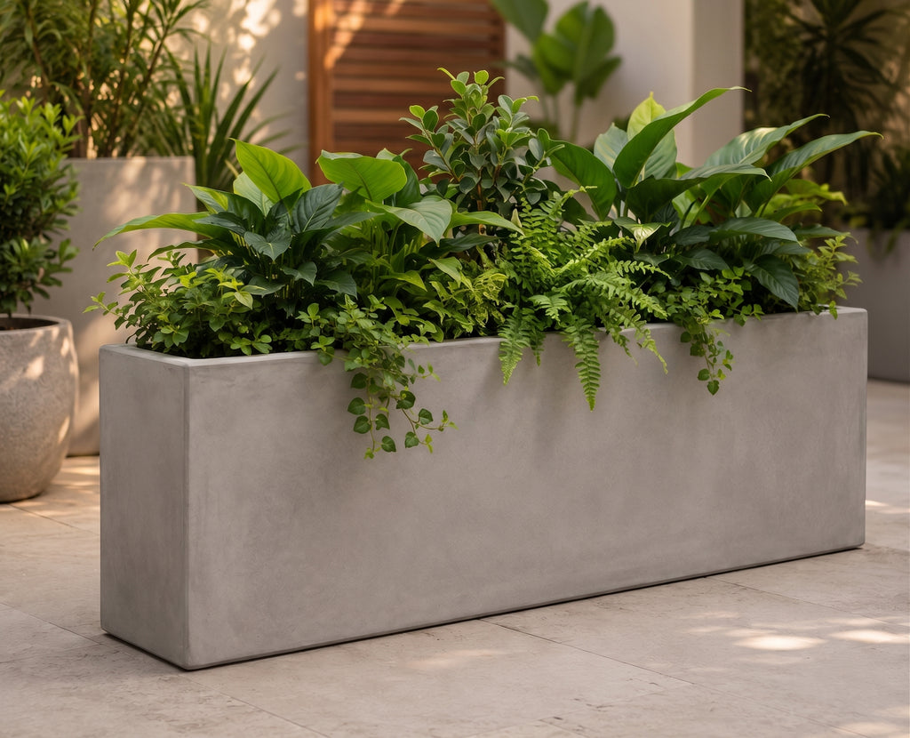 Jardinera en Concreto 100x20x100 cm