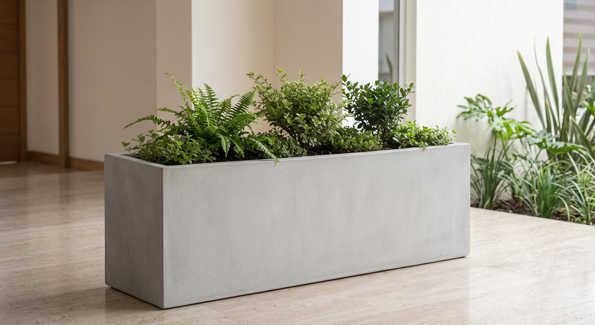 Jardinera en Concreto 110x20x40 cm — foto 4 de 5