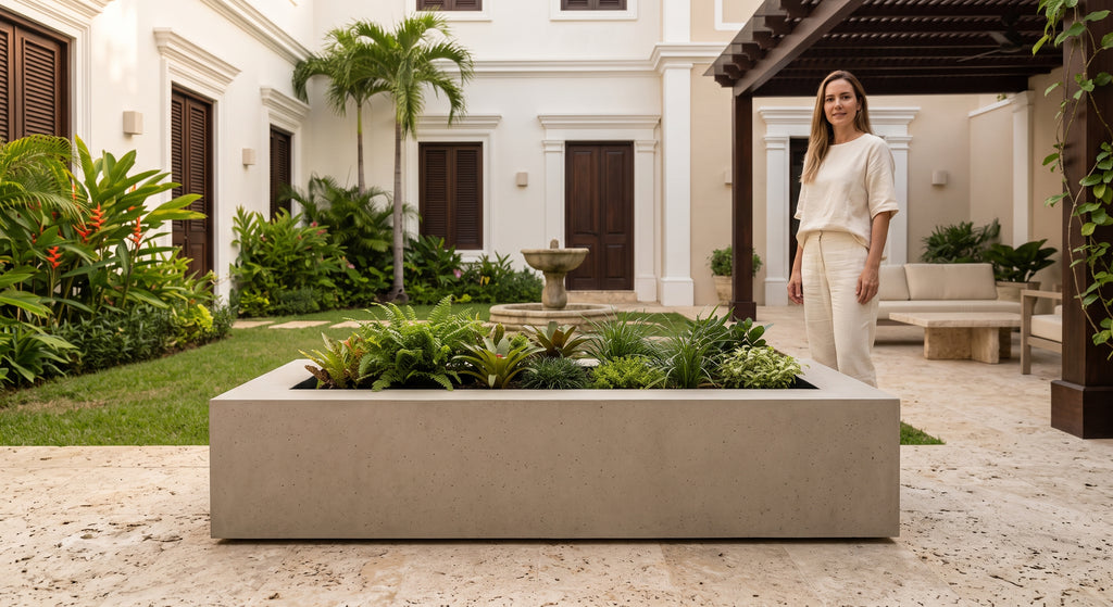 Jardinera en Concreto 110x50x30 cm — foto 3 de 5