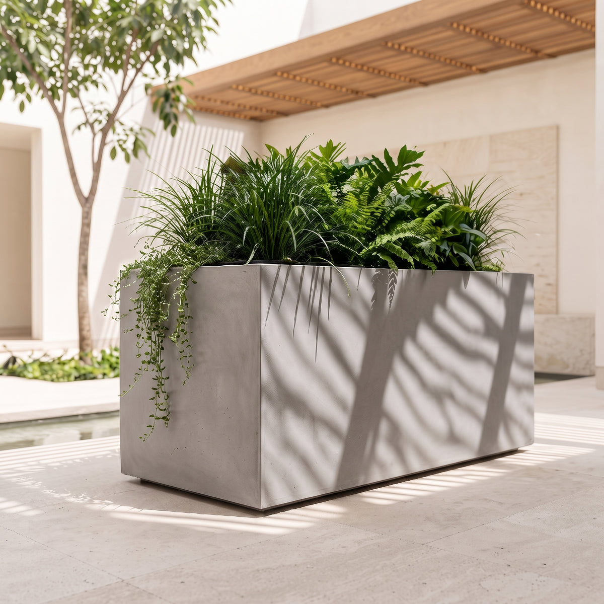 Jardinera en Concreto 110x60x60 cm