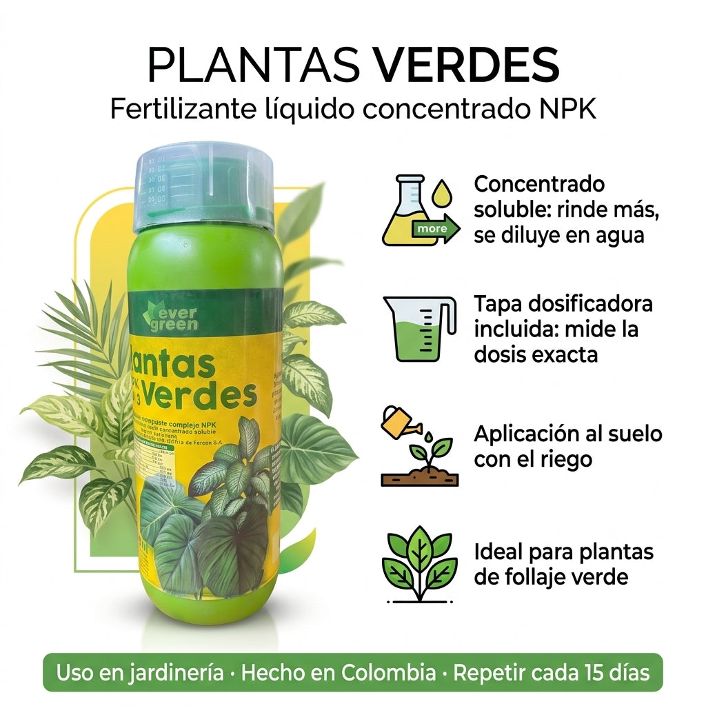 Fertilizante Evergreen Verde