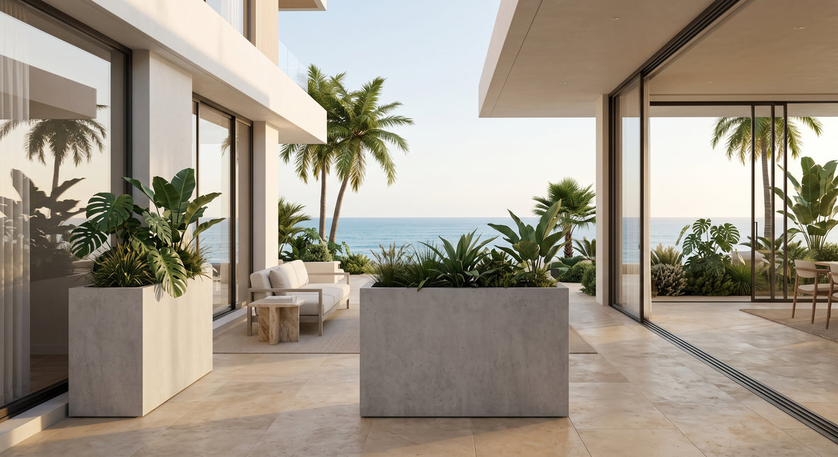 Jardinera en Concreto 110x50x100 cm