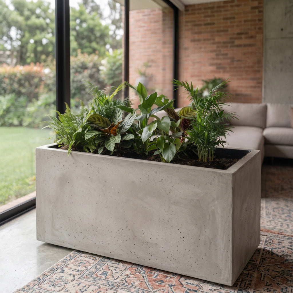 Jardinera en Concreto 100x50x80 cm — foto 4 de 5
