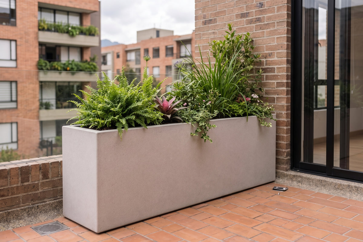 Jardinera en Concreto 100x20x50 cm — foto 4 de 5