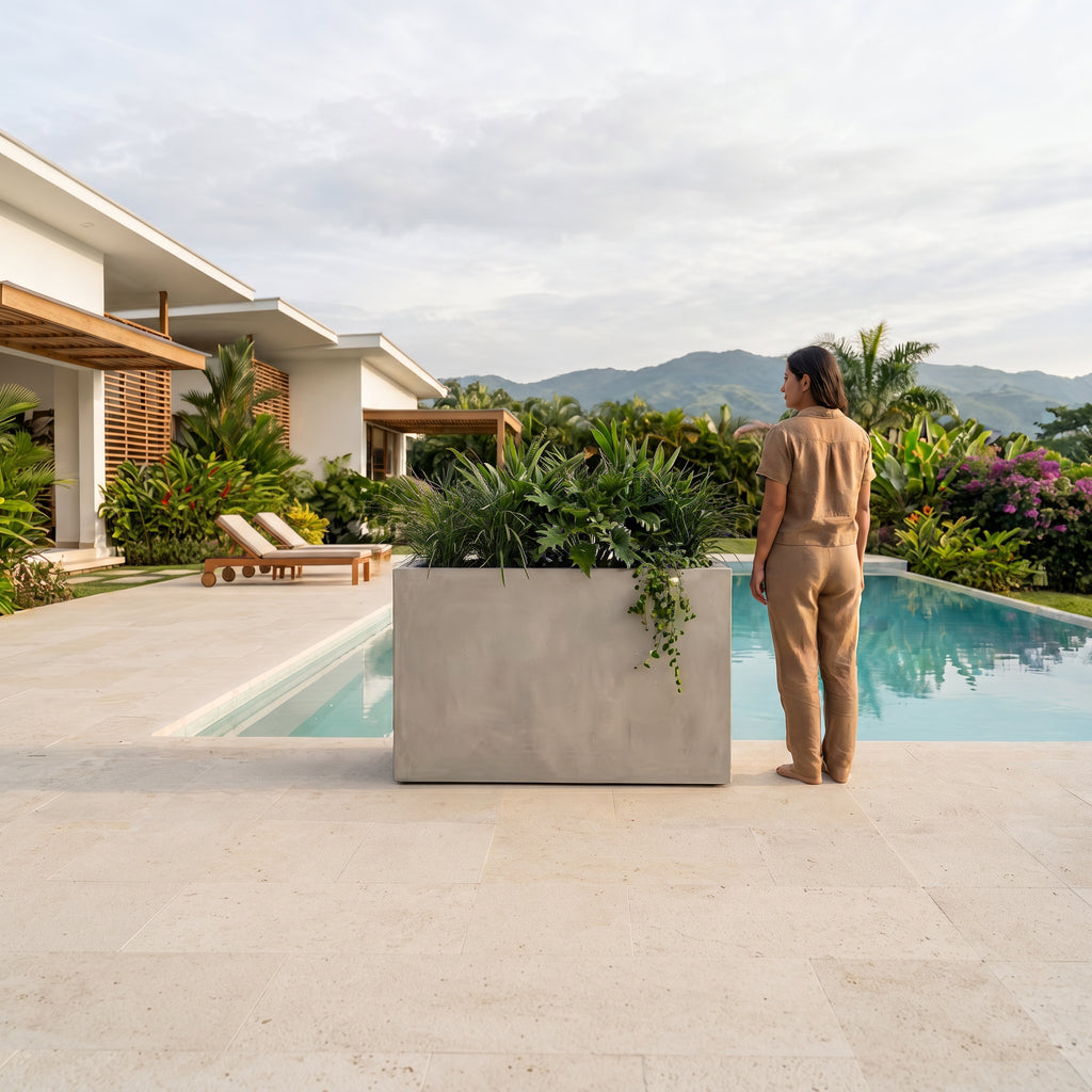 Jardinera en Concreto 110x60x80 cm