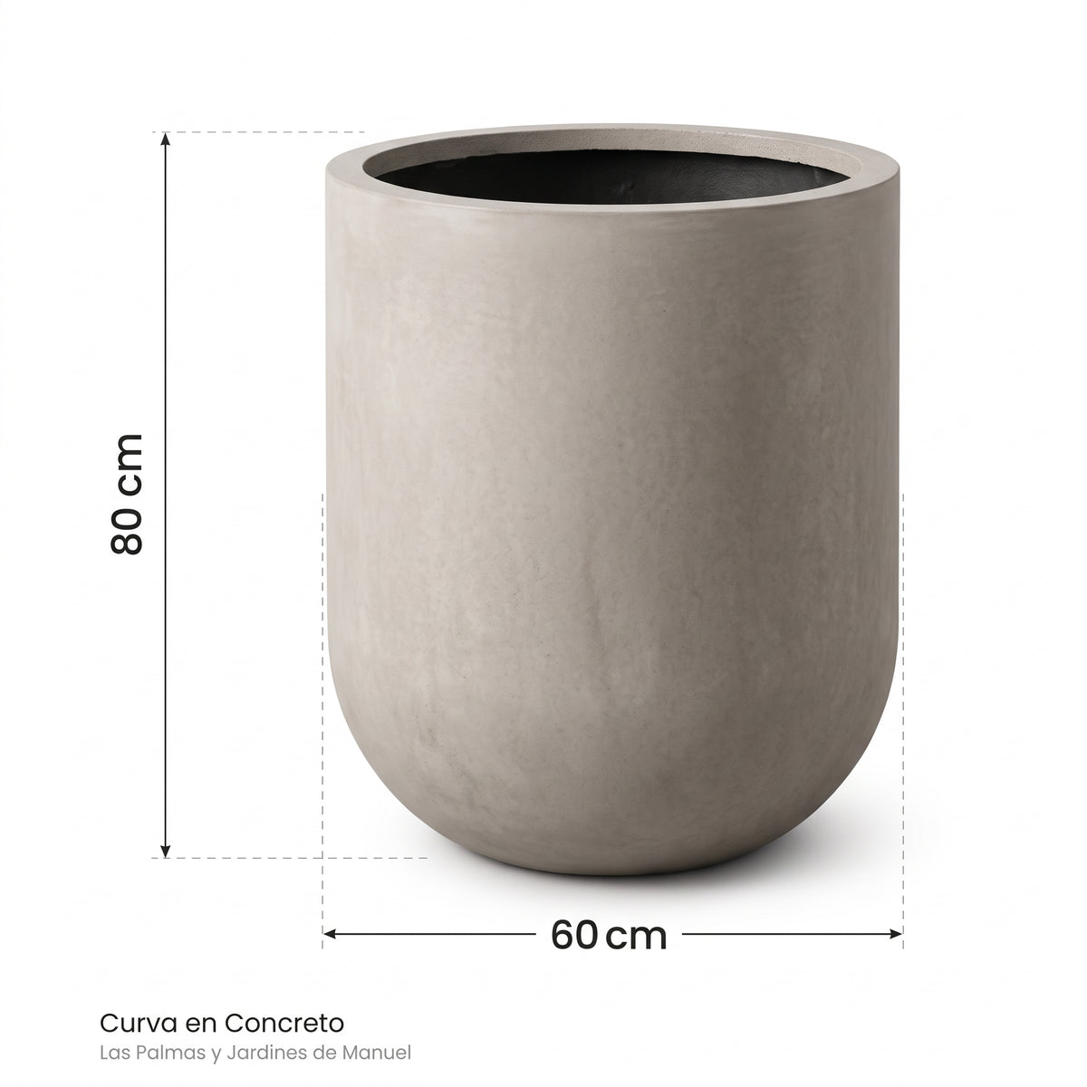 Curva en Concreto 60x80 cm — foto 5 de 5