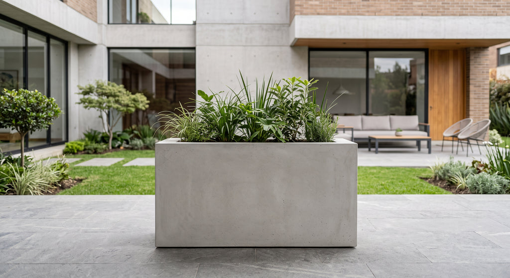 Jardinera en Concreto 110x40x60 cm