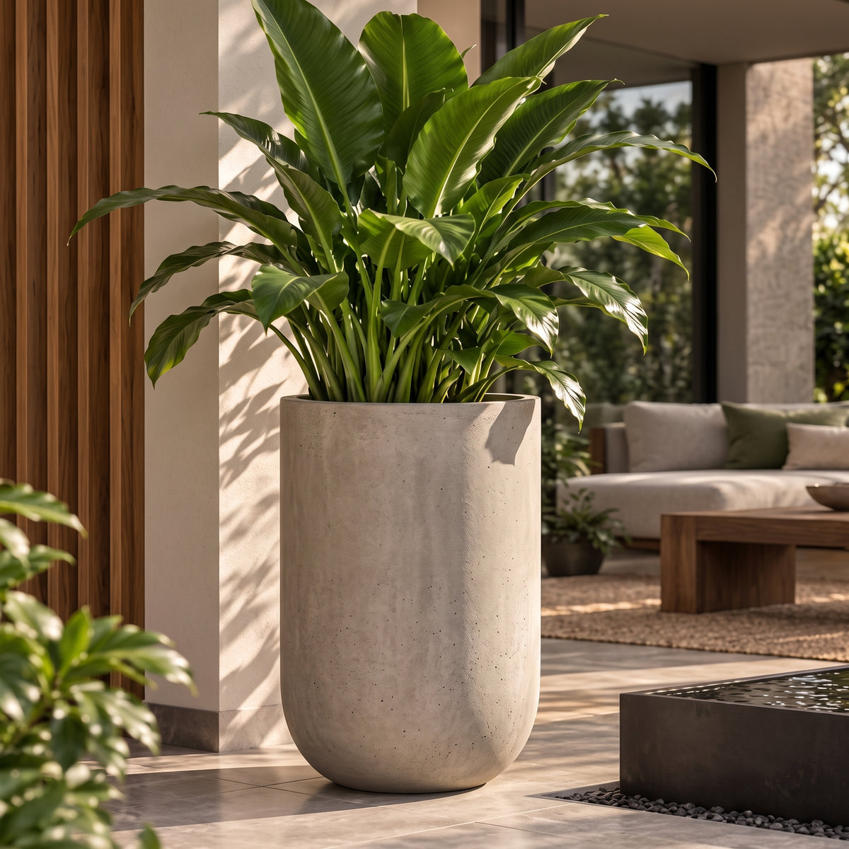 Curva en Concreto 60x90 cm