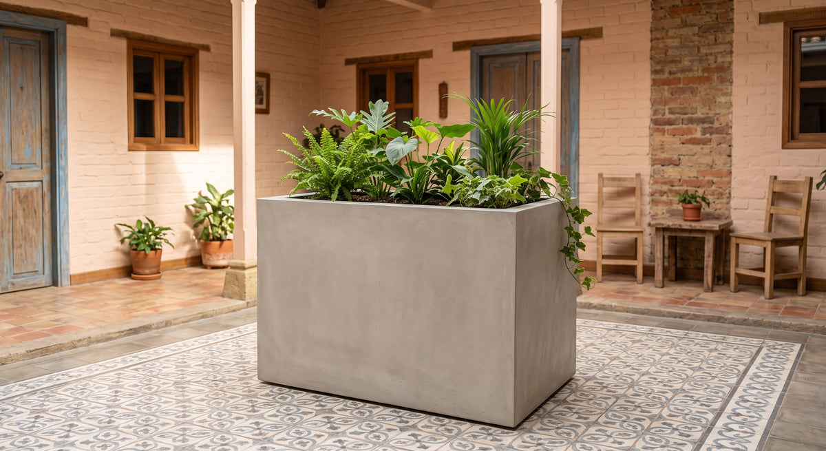 Jardinera en Concreto 100x70x80 cm