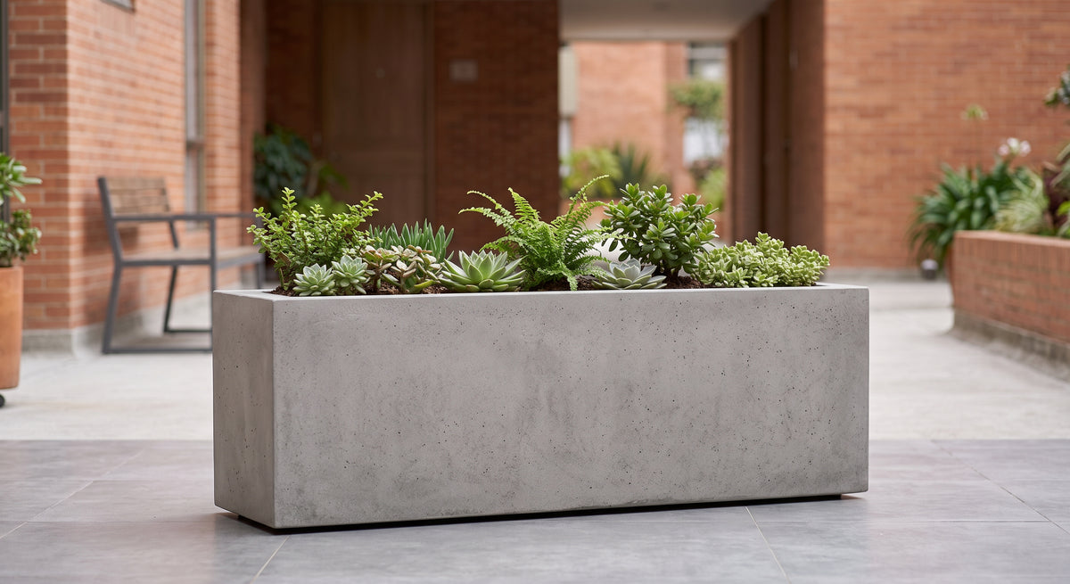 Jardinera en Concreto 110x30x40 cm — foto 4 de 5