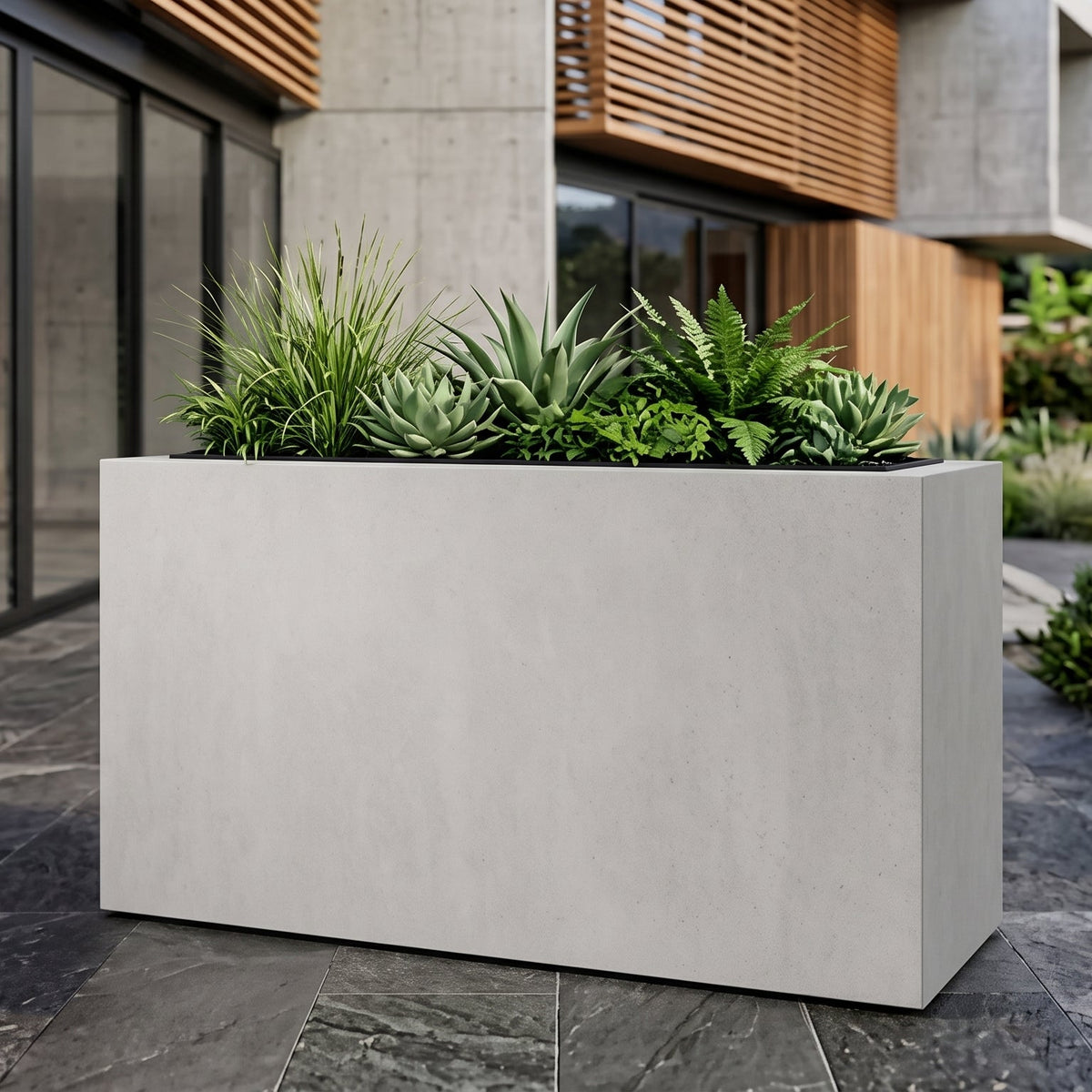Jardinera en Concreto 110x40x70 cm