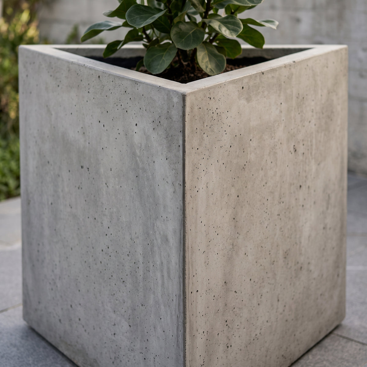Triangular en Concreto 60x60x70 cm — foto 4 de 5