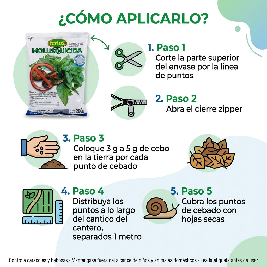 Molusquicida Fertox