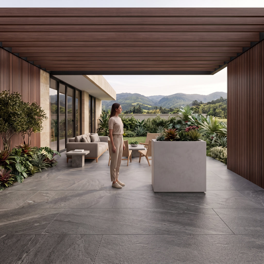 Jardinera en Concreto 110x60x110 cm