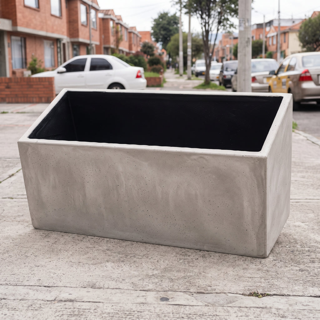 Jardinera en Concreto 100x50x80 cm